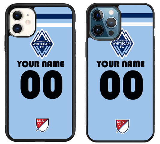 Custom Personalized Vancouver Whitecaps FC MLS iPhone 11 | 11 Pro | 11 Pro Max Case