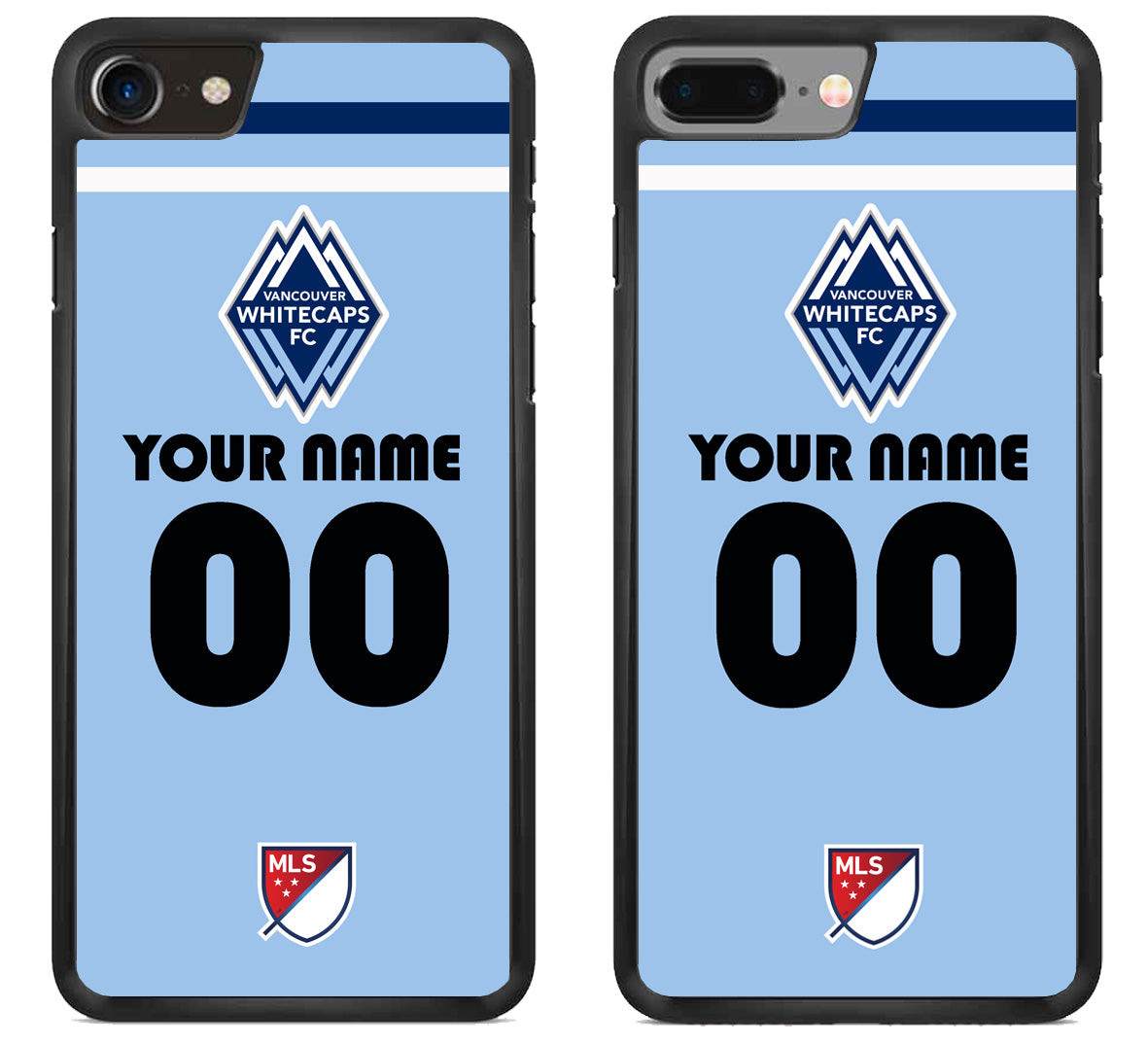 Custom Personalized Vancouver Whitecaps FC MLS iPhone 8 | 8 Plus Case