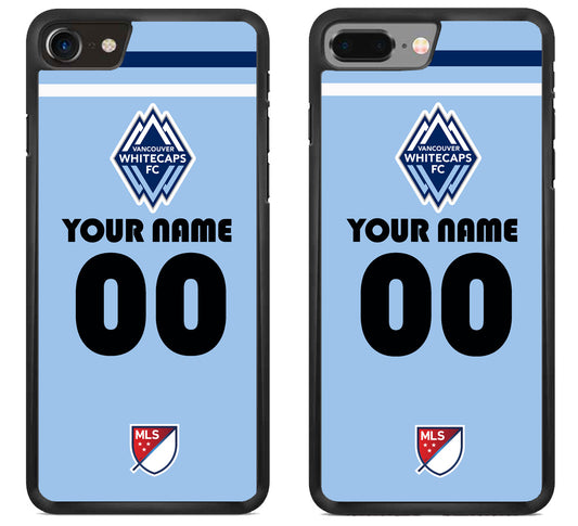 Custom Personalized Vancouver Whitecaps FC MLS iPhone 8 | 8 Plus Case