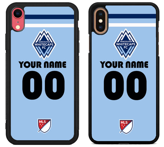 Custom Personalized Vancouver Whitecaps FC MLS iPhone X | Xs | Xr | Xs Max Case