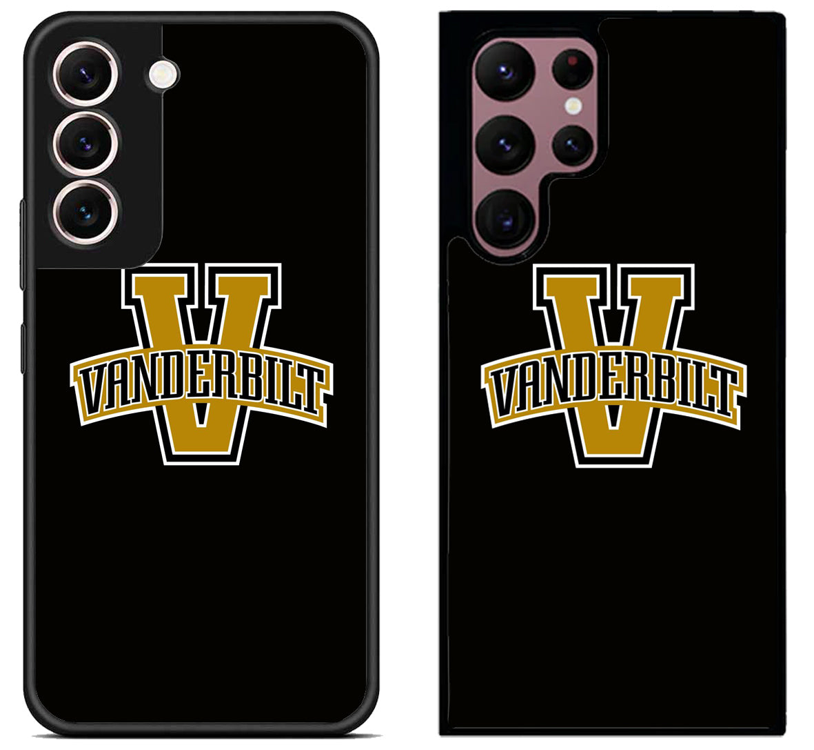 Vanderbilt Commodores Black Samsung Galaxy S22 | S22+ | S22 Ultra Case