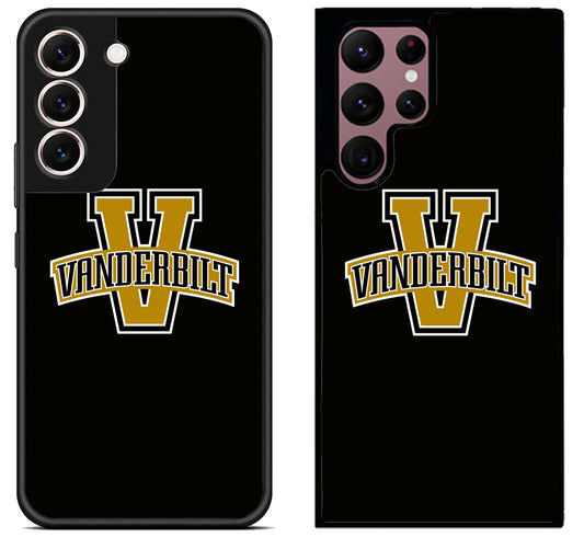 Vanderbilt Commodores Black Samsung Galaxy S22 | S22+ | S22 Ultra Case