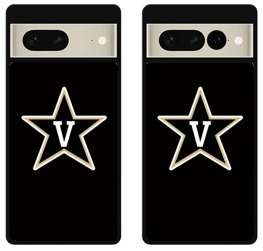 Vanderbilt Commodores Black Google Pixel 7 | 7 Pro Case