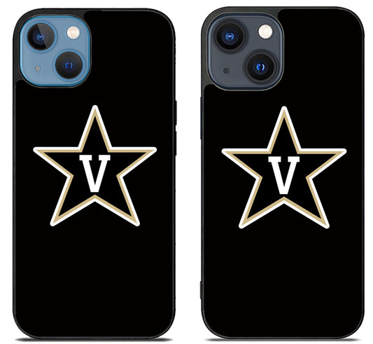 Vanderbilt Commodores Black iPhone 15 | iPhone 15 Plus Case