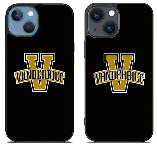 Vanderbilt Commodores Black iPhone 15 | iPhone 15 Plus Case