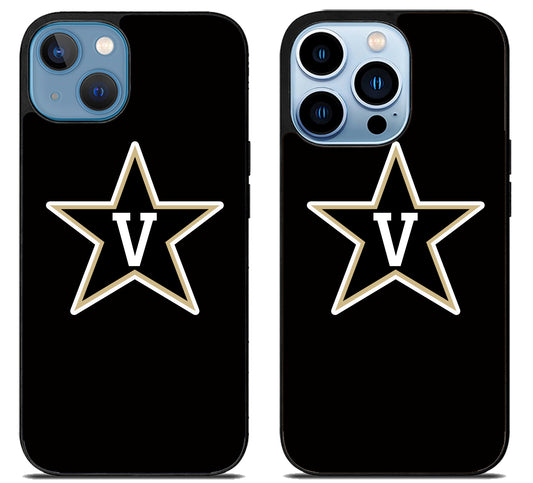 Vanderbilt Commodores Black iPhone 13 | 13 Mini | 13 Pro | 13 Pro Max Case