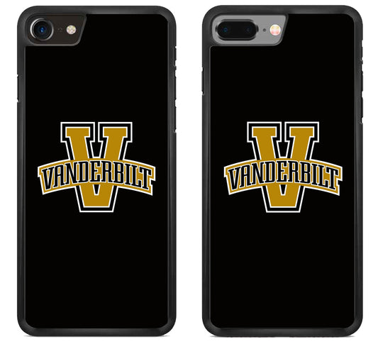 Vanderbilt Commodores Black iPhone 8 | 8 Plus Case