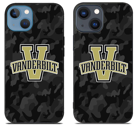 Vanderbilt Commodores Camo iPhone 15 | iPhone 15 Plus Case