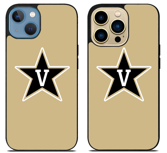 Vanderbilt Commodores Logo iPhone 14 | 14 Plus | 14 Pro | 14 Pro Max Case