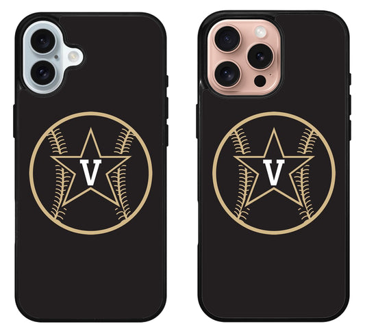 Vanderbilt Commodores Football iPhone 16 | 16 Plus | 16 Pro | 16 Pro Max Case