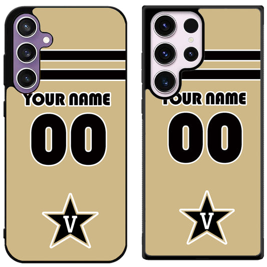 Custom Personalized Vanderbilt Commodores Samsung Galaxy S24 | S24+ | S24 Ultra Case