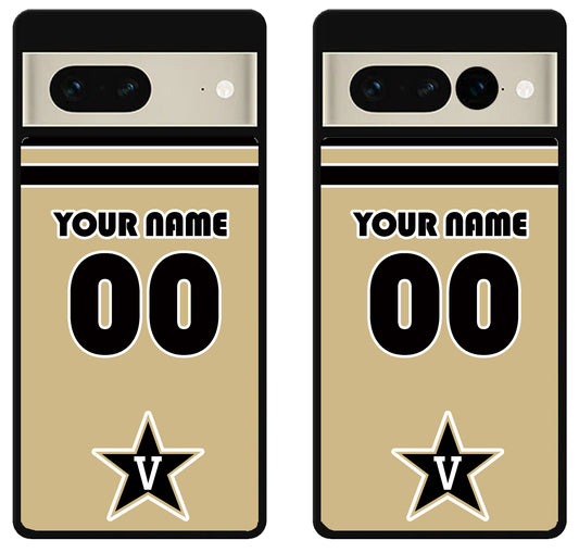 Custom Personalized Vanderbilt Commodores Google Pixel 7 | 7 Pro Case