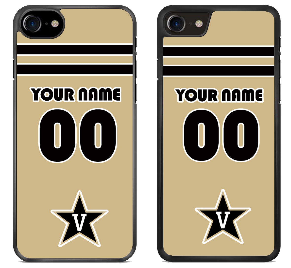 Custom Personalized Vanderbilt Commodores iPhone SE 2020 | iPhone SE 2022 Case