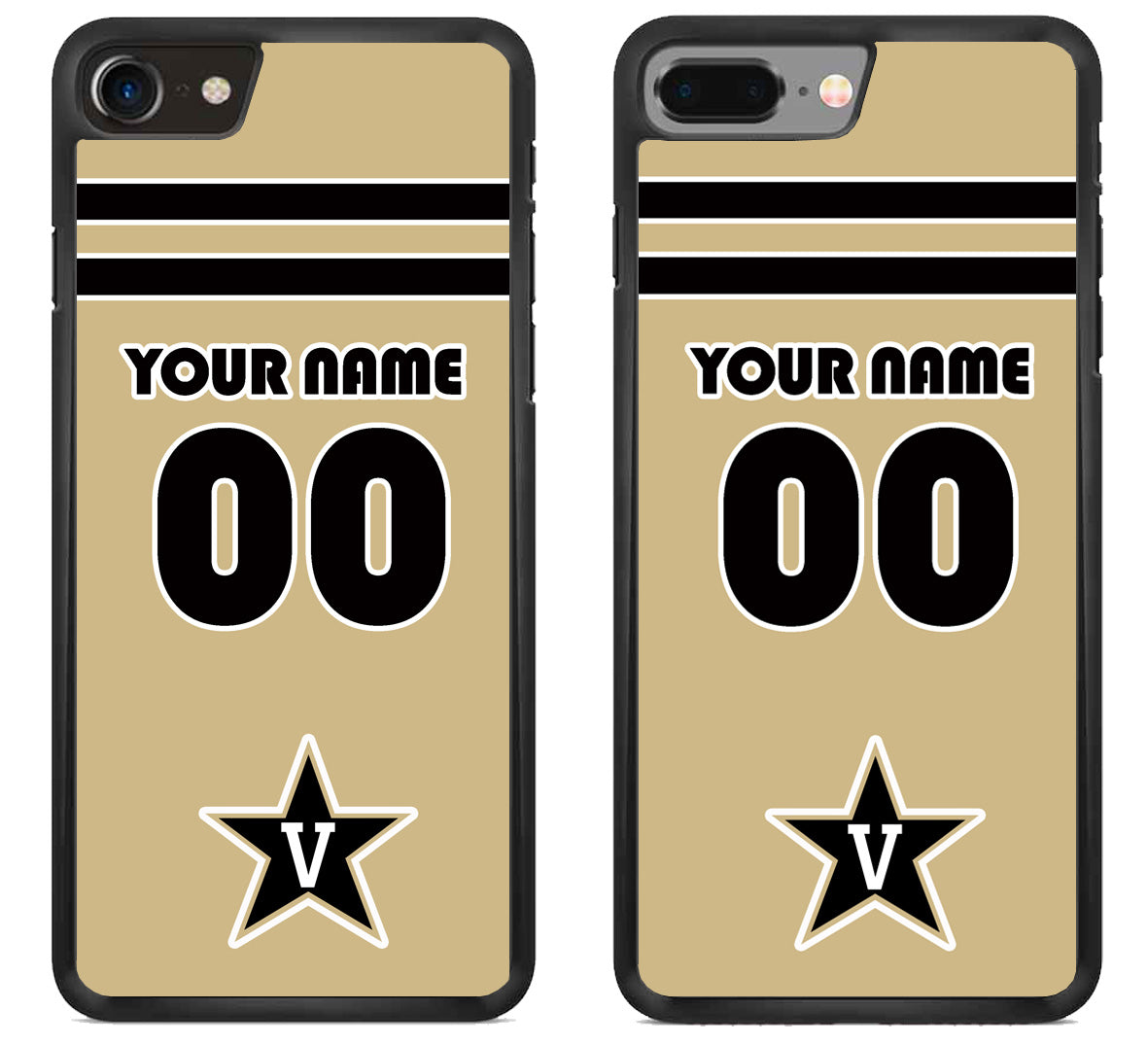 Custom Personalized Vanderbilt Commodores iPhone 8 | 8 Plus Case