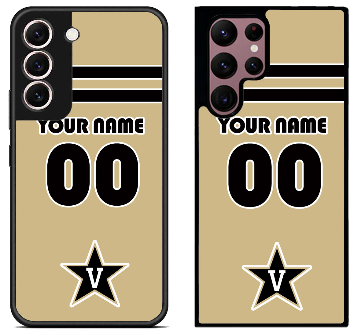 Custom Personalized Vanderbilt Commodores Samsung Galaxy S22 | S22+ | S22 Ultra Case