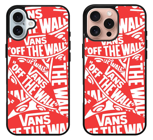 Vans Red iPhone 16 | 16 Plus | 16 Pro | 16 Pro Max Case