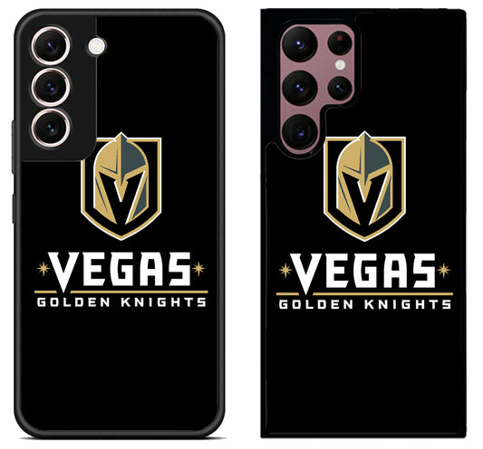 Vegas Golden Knights Black Samsung Galaxy S22 | S22+ | S22 Ultra Case