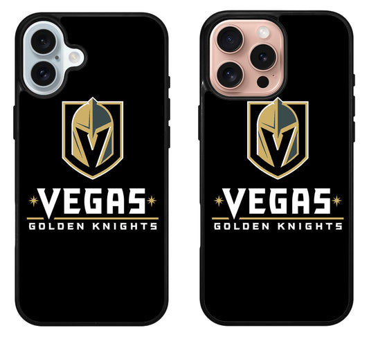 Vegas Golden Knights Black iPhone 16 | 16 Plus | 16 Pro | 16 Pro Max Case