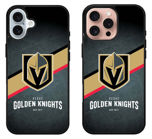 Vegas Golden Knights Logo iPhone 16 | 16 Plus | 16 Pro | 16 Pro Max Case