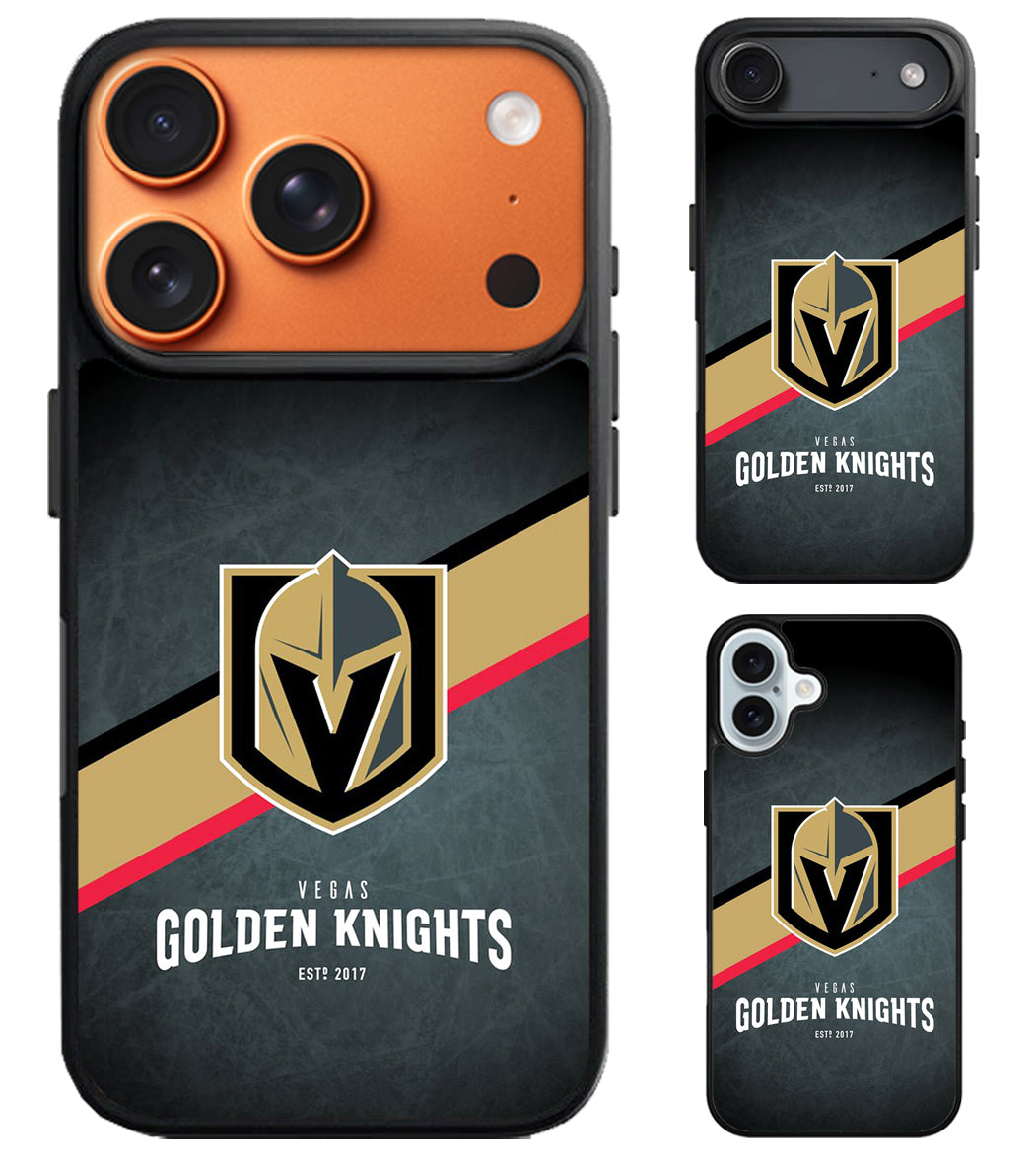 Vegas Golden Knights Logo iPhone Air | iPhone 17 | 17 Pro | 17 Pro Max Case
