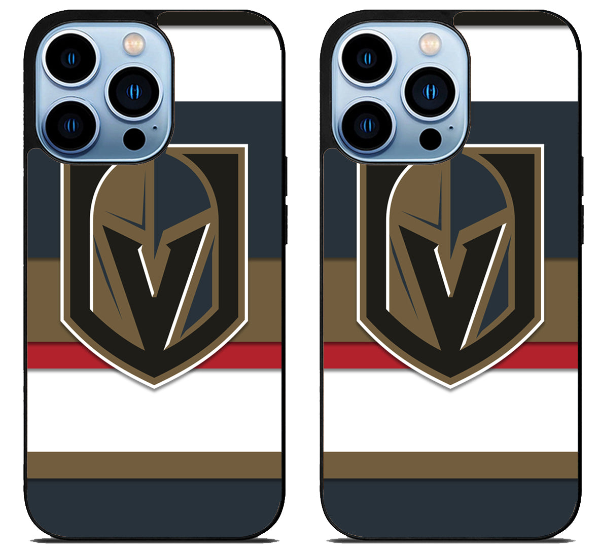 Vegas Golden Knights Stripe iPhone 15 Pro | iPhone 15 Pro Max Case