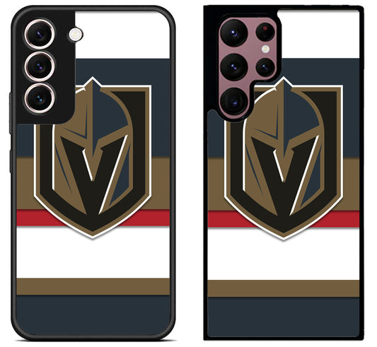 Vegas Golden Knights Stripe Samsung Galaxy S22 | S22+ | S22 Ultra Case