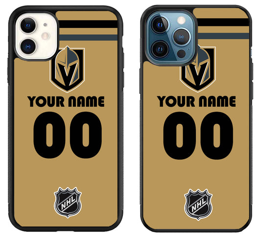 Custom Personalized Vegas Golden Knights NHL iPhone 11 | 11 Pro | 11 Pro Max Case