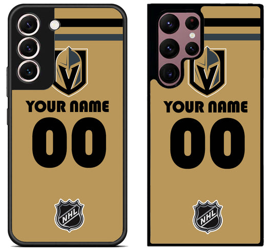 Custom Personalized Vegas Golden Knights NHL Samsung Galaxy S22 | S22+ | S22 Ultra Case