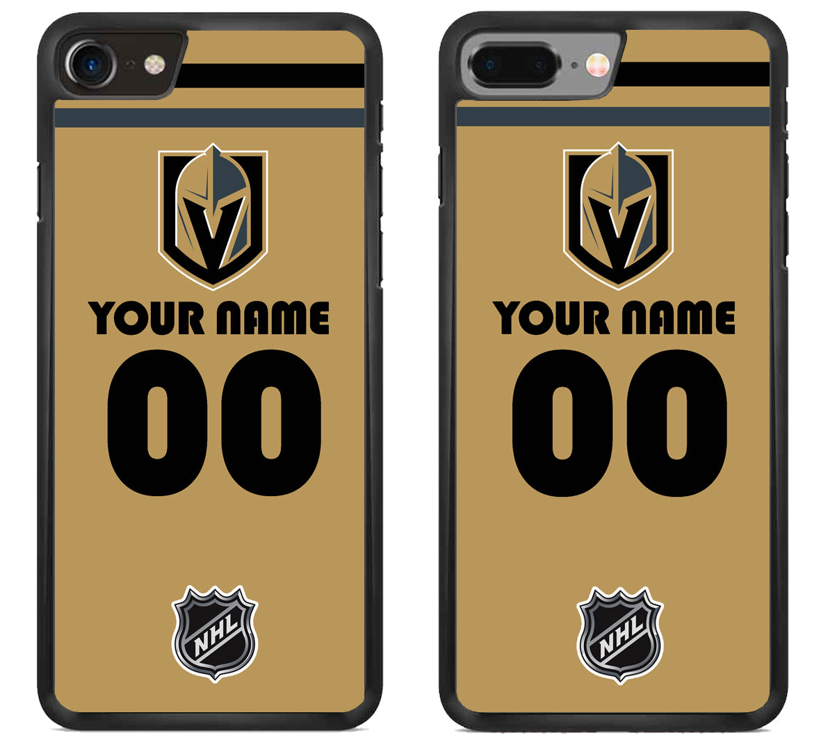 Custom Personalized Vegas Golden Knights NHL iPhone 8 | 8 Plus Case