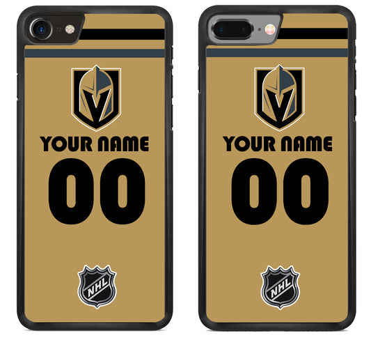 Custom Personalized Vegas Golden Knights NHL iPhone 8 | 8 Plus Case