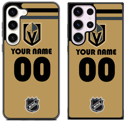 Custom Personalized Vegas Golden Knights NHL Samsung Galaxy S23 | S23+ | S23 Ultra Case