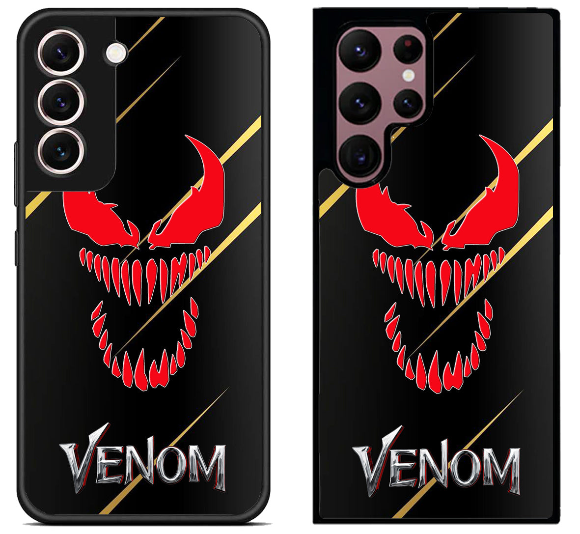 Venom Black Metallic Samsung Galaxy S22 | S22+ | S22 Ultra Case