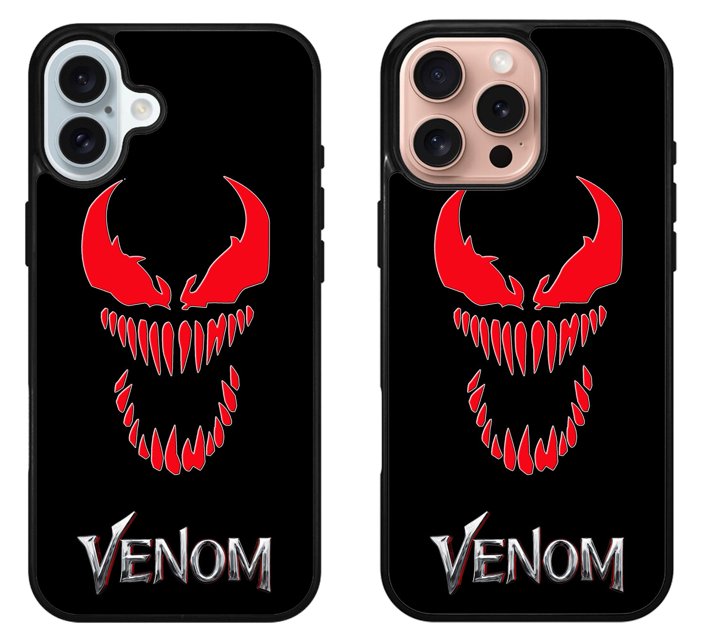 Venom Black Red iPhone 16 | 16 Plus | 16 Pro | 16 Pro Max Case