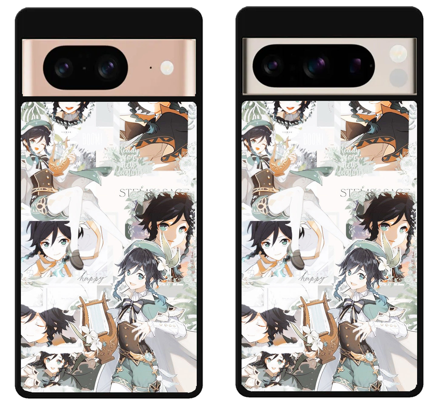 Venti Collage genshin impact Google Pixel 8 | 8 Pro Case