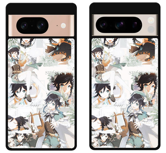 Venti Collage genshin impact Google Pixel 8 | 8 Pro Case