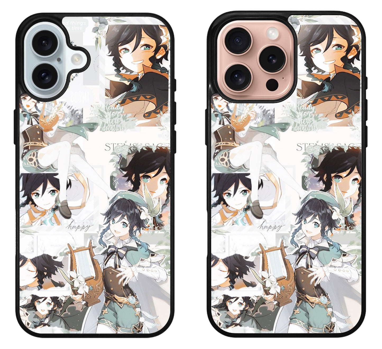 Venti Collage genshin impact iPhone 16 | 16 Plus | 16 Pro | 16 Pro Max Case