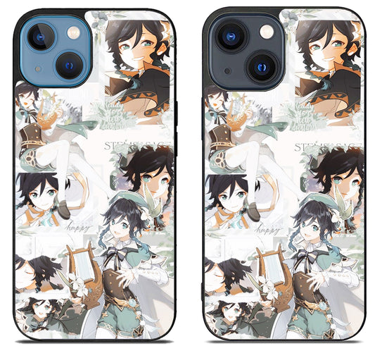 Venti Collage genshin impact iPhone 15 | iPhone 15 Plus Case