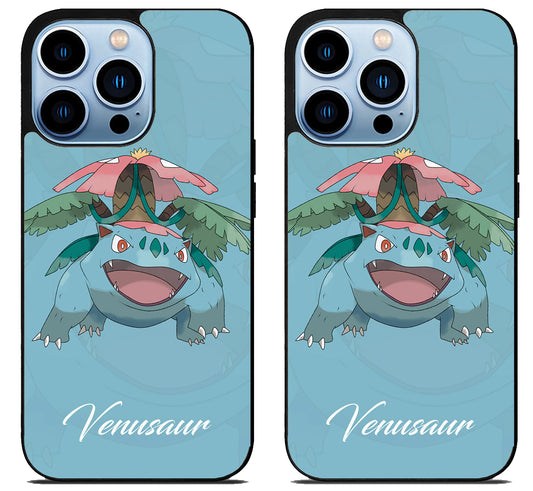 Venusaur Pokemon Background iPhone 15 Pro | iPhone 15 Pro Max Case