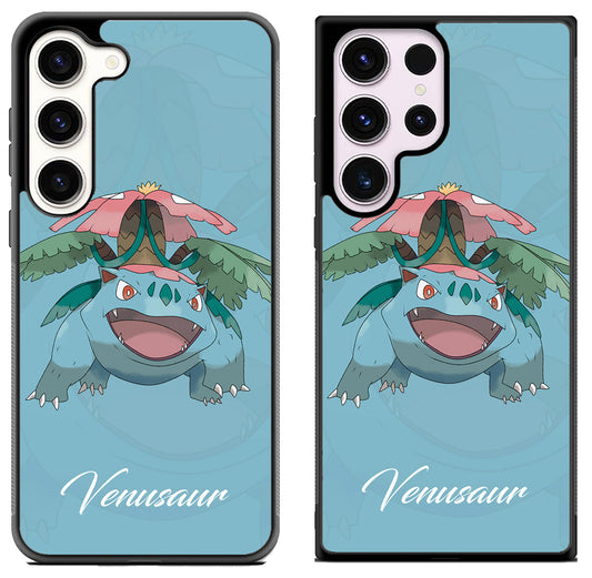 Venusaur Pokemon Background Samsung Galaxy S23 | S23+ | S23 Ultra Case