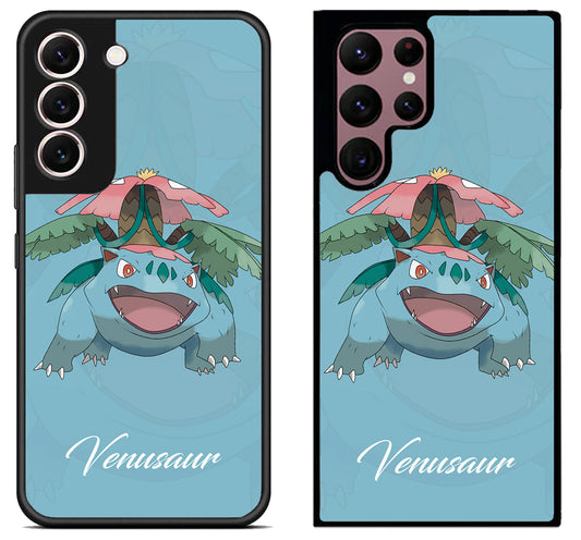 Venusaur Pokemon Background Samsung Galaxy S22 | S22+ | S22 Ultra Case