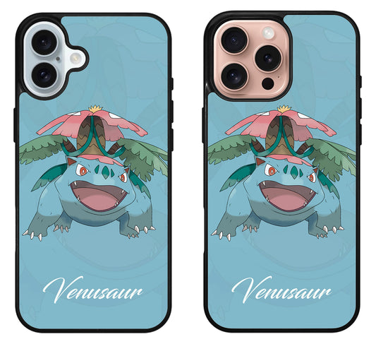 Venusaur Pokemon Background iPhone 16 | 16 Plus | 16 Pro | 16 Pro Max Case