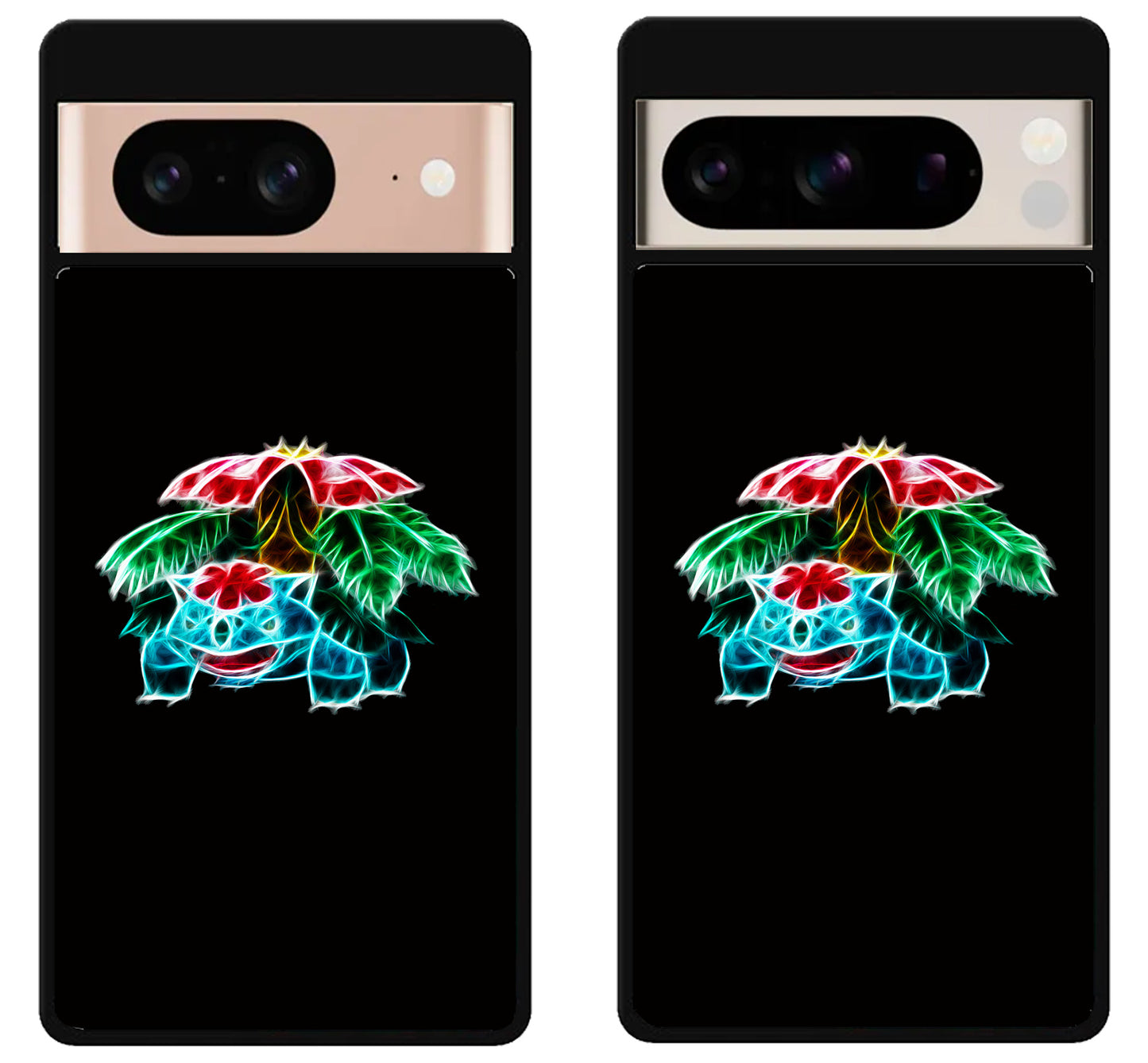 Venusaur Pokemon Black Google Pixel 8 | 8 Pro Case
