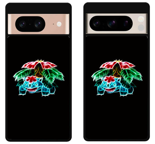 Venusaur Pokemon Black Google Pixel 8 | 8 Pro Case