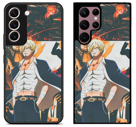 Vinsmoke Sanji One Piece Collage Samsung Galaxy S22 | S22+ | S22 Ultra Case