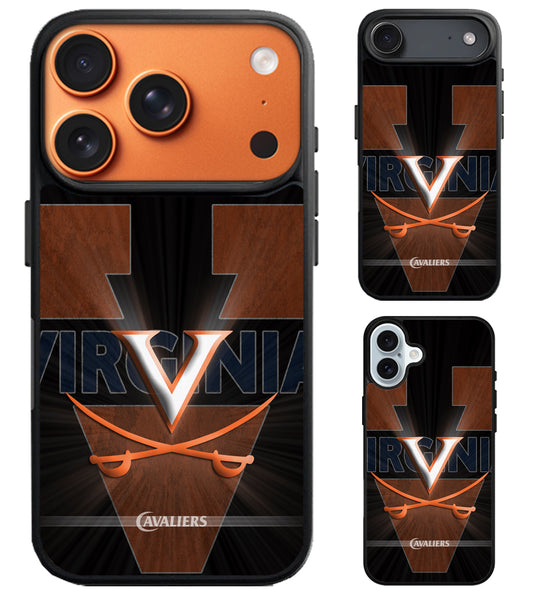 Virginia Cavaliers Background iPhone Air | iPhone 17 | 17 Pro | 17 Pro Max Case