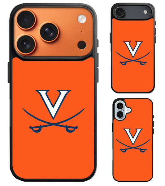 Virginia Cavaliers Logo iPhone Air | iPhone 17 | 17 Pro | 17 Pro Max Case