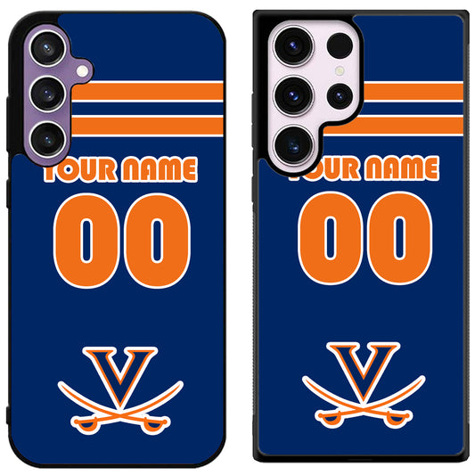 Custom Personalized Virginia Cavaliers Samsung Galaxy S24 | S24+ | S24 Ultra Case
