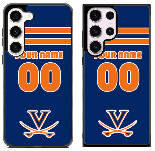 Custom Personalized Virginia Cavaliers Samsung Galaxy S23 | S23+ | S23 Ultra Case