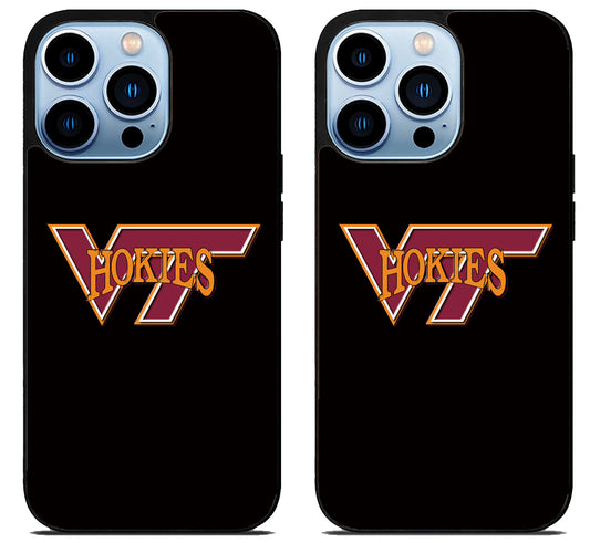 Virginia Tech Hokies Black iPhone 15 Pro | iPhone 15 Pro Max Case