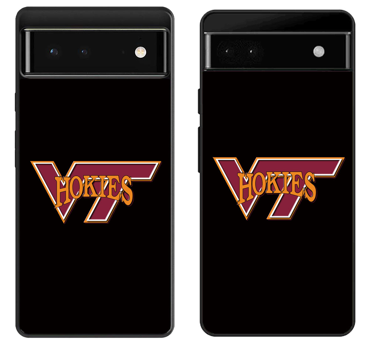 Virginia Tech Hokies Black Google Pixel 6 | 6A | 6 Pro Case
